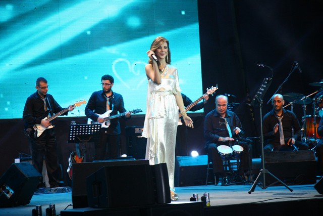 Nancy Ajram at Beirut Holidays